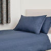 Mitre Essentials Opal Duvet Cover Navy Double - HD378  Mitre Essentials   