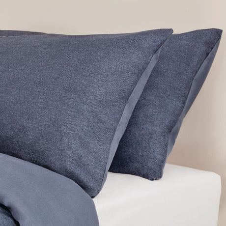 Mitre Essentials Opal Pillowcase Navy - HD379  Mitre Essentials   
