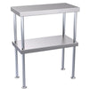 Hallco Overshelf Double Tier Stainless Steel | HDO0600 Stainless Steel Over Shelves Hallco