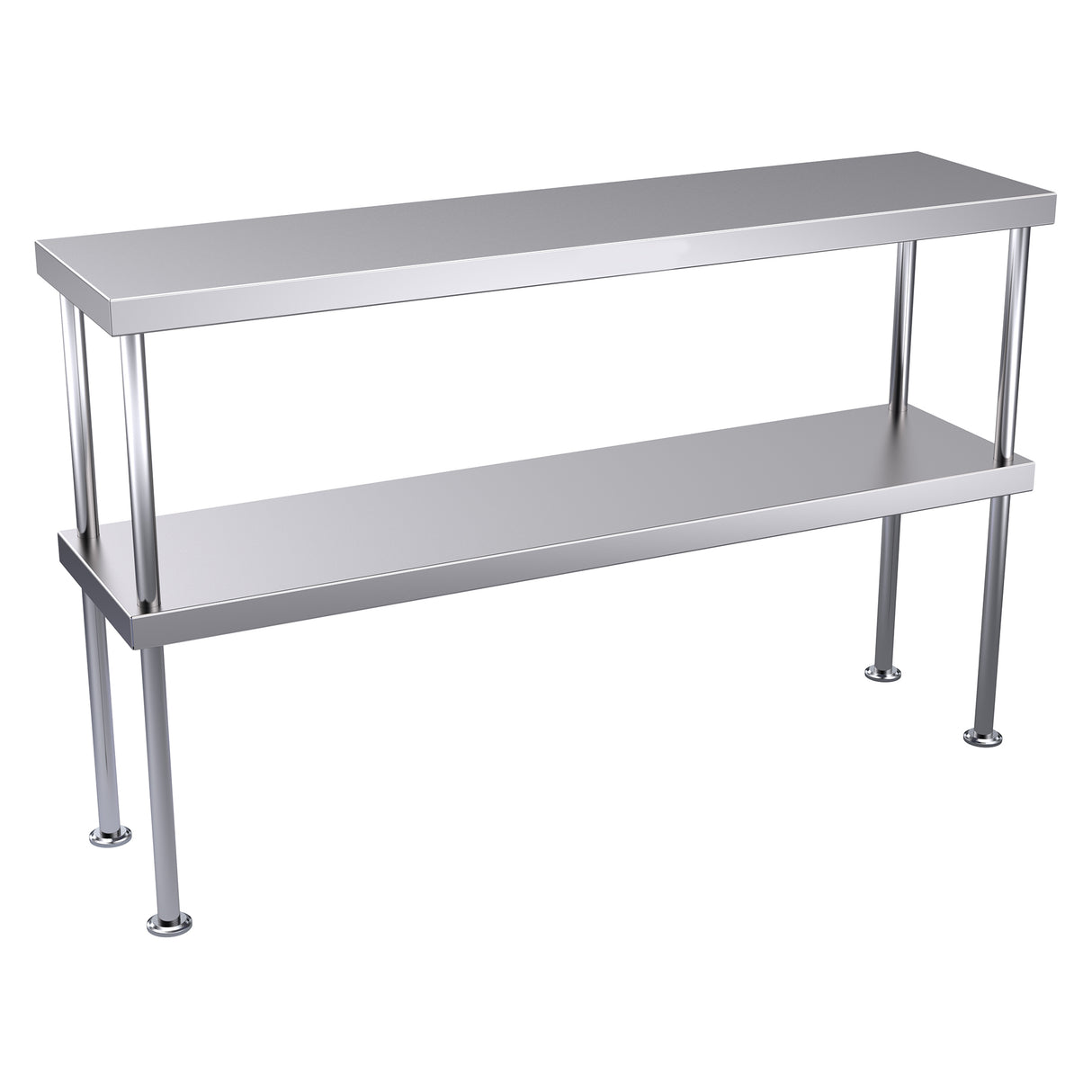 Hallco Overshelf Double Tier Stainless Steel | HDO1200 Stainless Steel Over Shelves Hallco