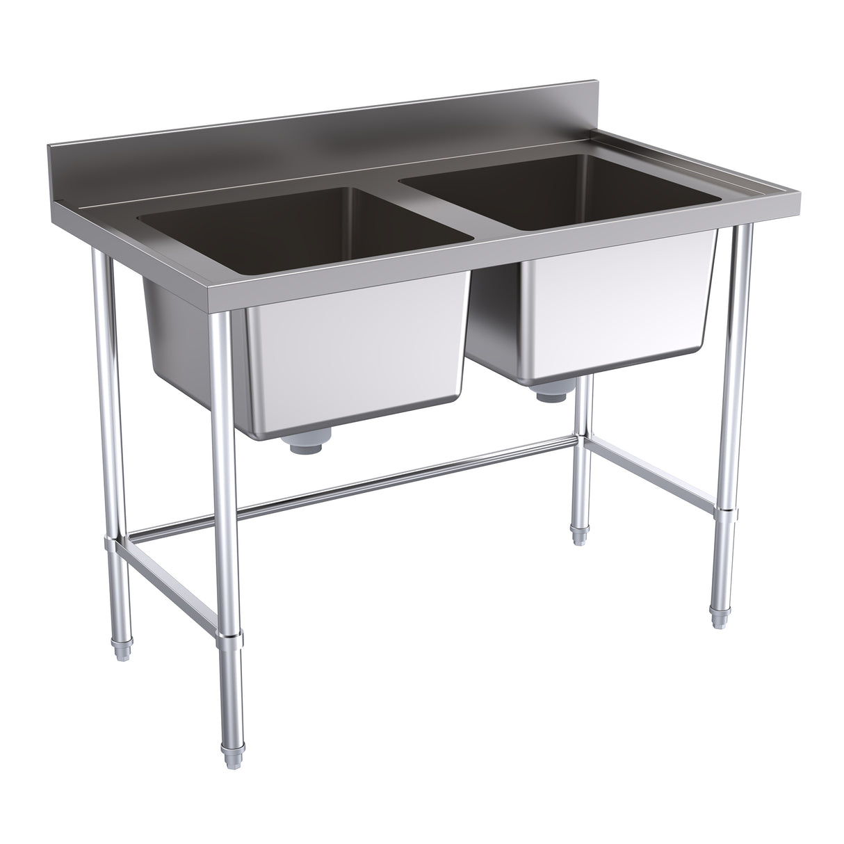 Hallco Sink Double Centre Bowls | HDS1200 Double Bowl Sinks Hallco
