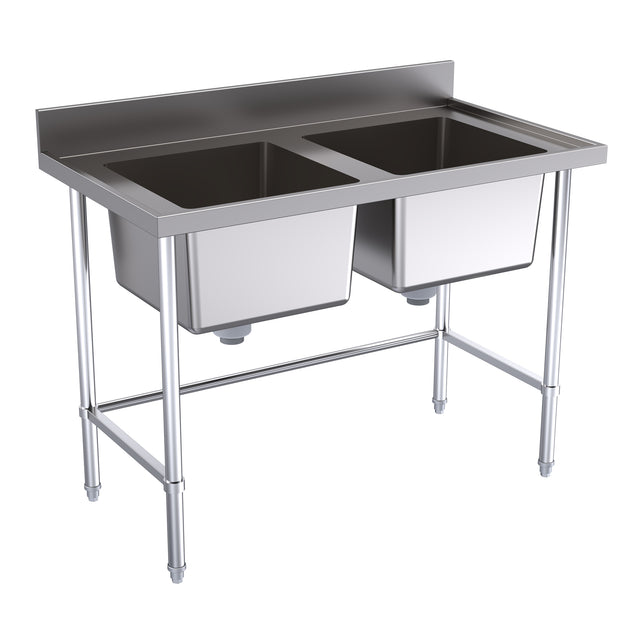 Hallco Sink Double Centre Bowls | HDS1200 Double Bowl Sinks Hallco