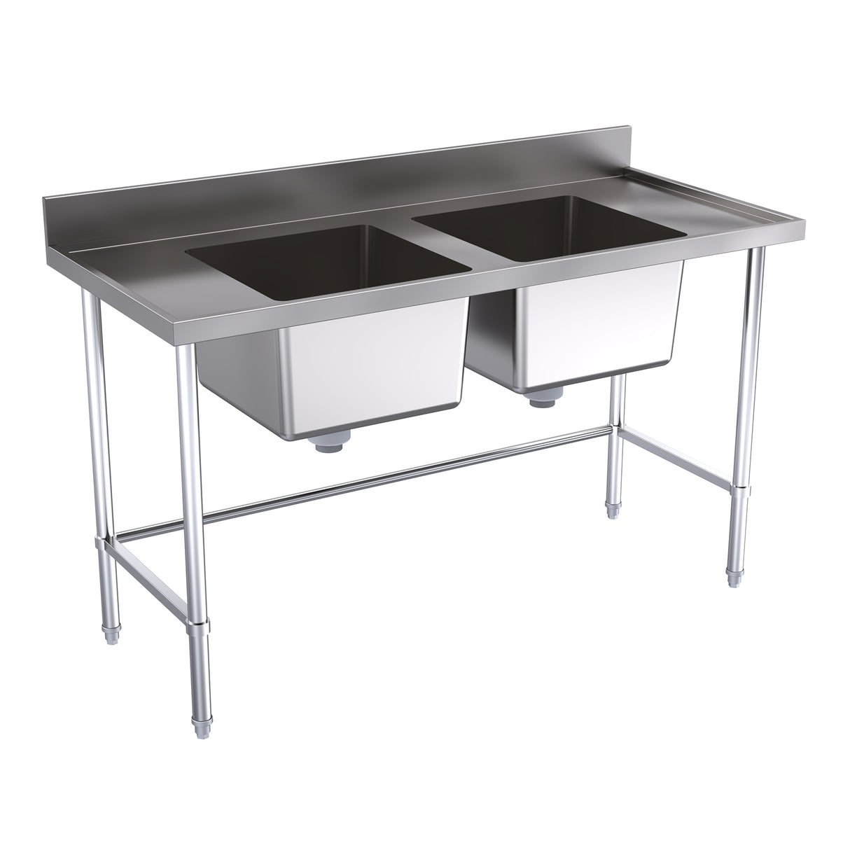 Hallco Sink Double Centre Bowls | HDS1500 Double Bowl Sinks Hallco