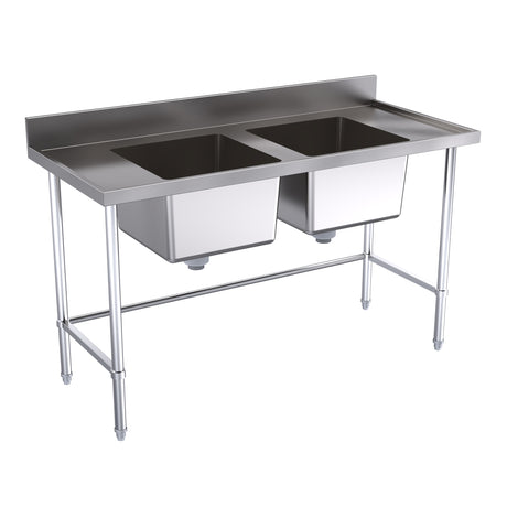 Hallco Sink Double Centre Bowls | HDS1500 Double Bowl Sinks Hallco