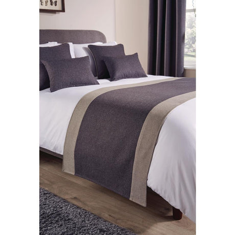 Comfort Tundra Runner Pewter Double - HN223  Mitre Comfort   