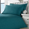 Mitre Essentials Opal Pillowcases Teal Housewife - HN836  Mitre Essentials   
