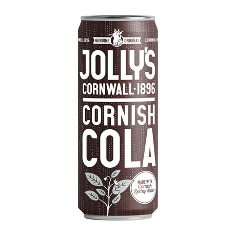 Jolly's Cornish Cola Cans 250ml (Pack of 24) - HN944  Jolly's   