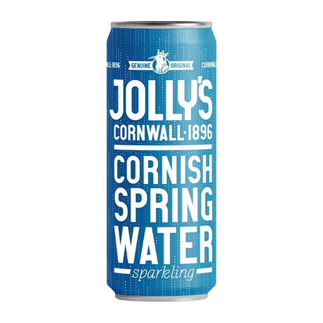 Jolly's Cornish Sparkling Spring Water 330ml (Pack of 24) - HN948  Jolly's   