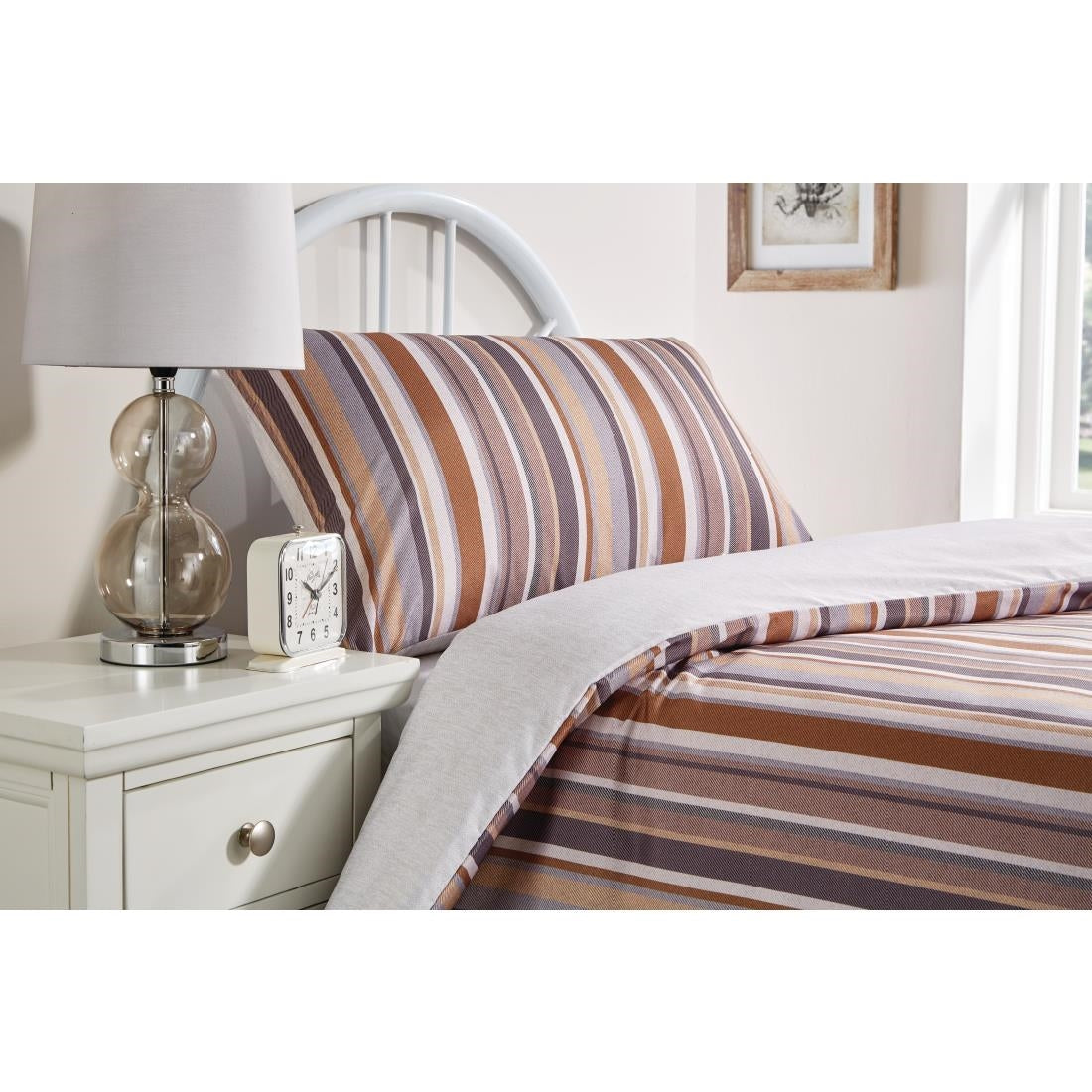 Mitre Essentials Fiorella Pillowcase Graphite - HP035  Mitre Essentials   