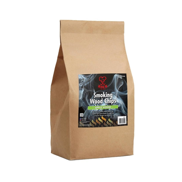 Big K Smoking Wood Chips Apple Wood Chips 8Ltr - HP291  Big K   