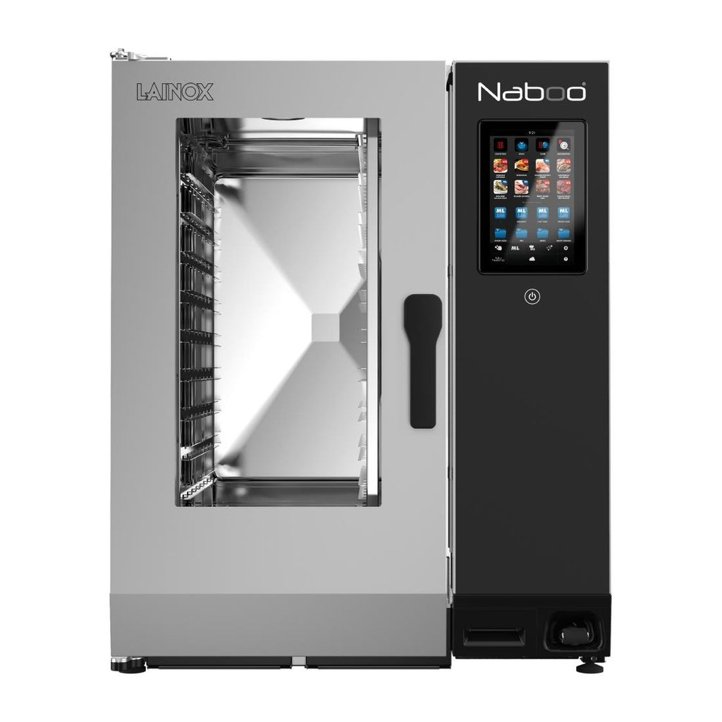 Lainox Naboo 10x1/1GN Electric Touch Screen Combi Oven with Boiler 3PH NAE101BS - HP541  Lainox   