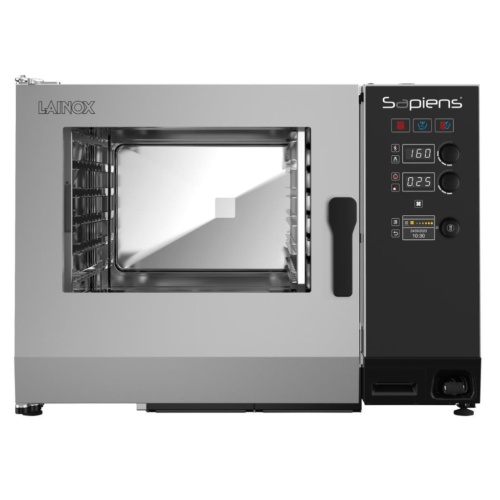 Lainox 6x 2/1GN Electric Manual Control Combi Oven with Boiler SAE062BS 3PH - HP572  Lainox   