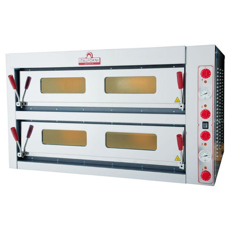 Italforni TKD2 Twin Deck Electric Pizza Oven 12 x 13" Pizzas - HP647  Italforni   