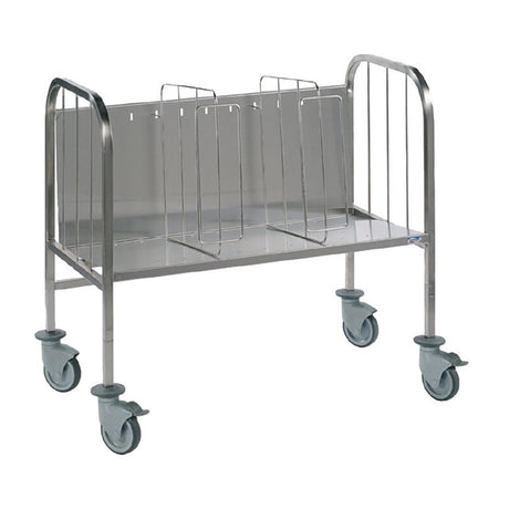 Matfer Bourgeat Tall 200 Plate Trolley - HP710  Matfer Bourgeat   