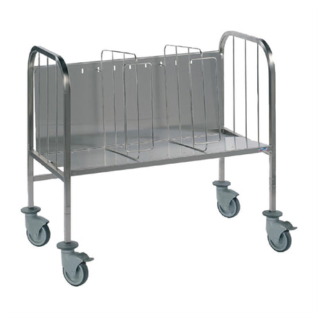 Matfer Bourgeat Tall 400 Plate Trolley - HP722  Matfer Bourgeat   