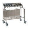 Matfer Bourgeat Low 400 Plate and Cutlery Trolley - HP725  Matfer Bourgeat   