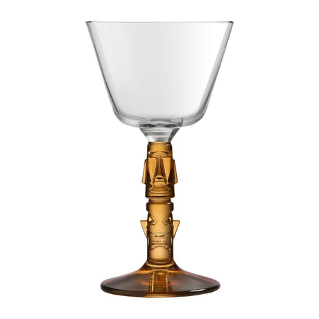 Onis Tiki Mai Tai Glasses with Amber Stem 200ml (Pack of 6) - HP747 Cocktail Glasses Onis   