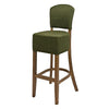 Hanoi Bar Chair in Weathered Oak with Shetland Forest Seatpad - HP785 All Stools Everyday   