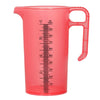 Pro-Measures Polypropylene Measuring Jug Red 1Ltr - HP860  Pro-Measures   