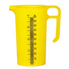 Pro-Measures Polypropylene Measuring Jug Yellow 1Ltr - HP869  Pro-Measures   