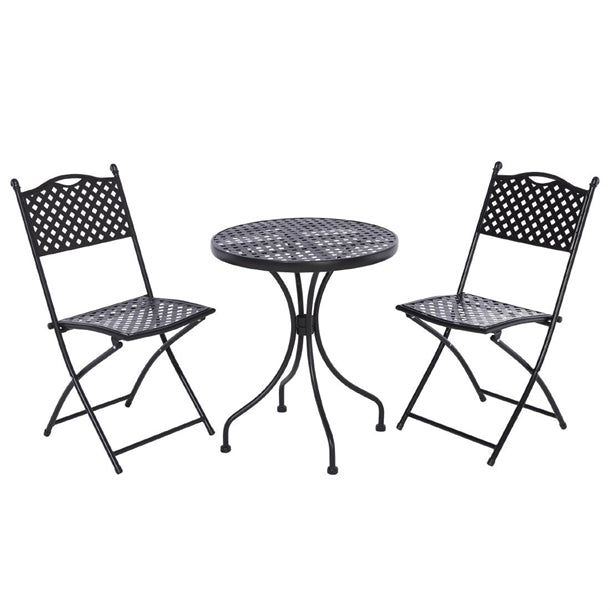 Rowlinson Havana Bistro Set - HP881 Steel Tables Rowlinson   