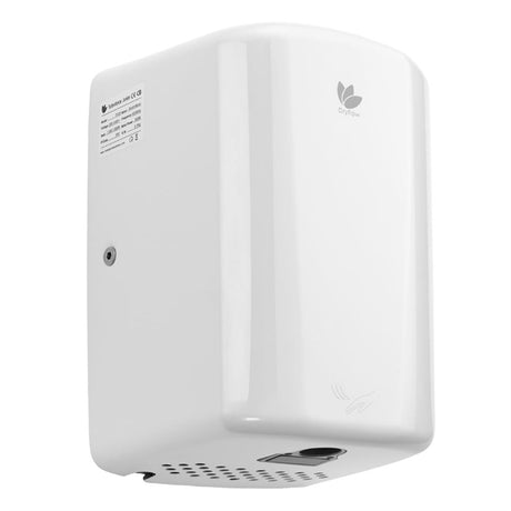 Dryflow Turboforce Junior PLUS Hand Dryer White - HP907  Dryflow   