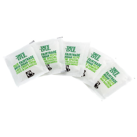 Tate & Lyle Fairtrade White Sugar Sachets (Pack of 1000) - HP977  Tate & Lyle   