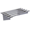 Hallco Stainless Steel Wall Shelf Piped | HPS0600 Stainless Steel Wall Tables Hallco