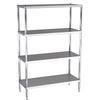 Hallco Shelving/Racking 4 Tier | HR1200 Chrome Wire Shelving and Racking Hallco