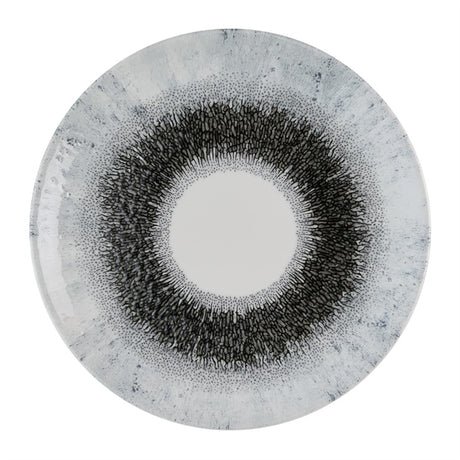 Churchill Studio Prints Fusion Black Evolve Coupe Plates 260mm (Pack of 12) - HR301 Plates Churchill Super Vitrified