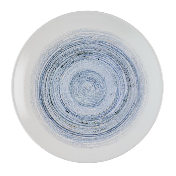 Churchill Elements Coast Evolve Coupe Plates 220mm (Pack of 12) - HR334 Plates Churchill Super Vitrified