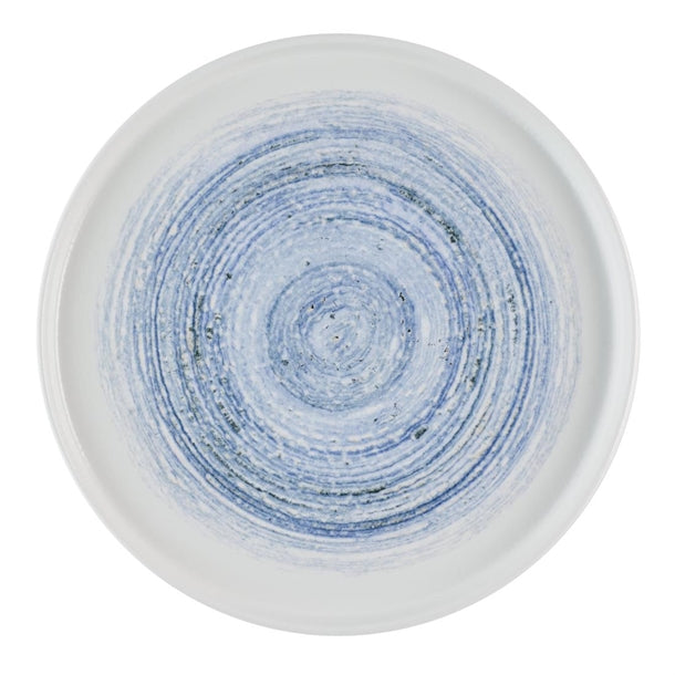 Churchill Elements Coast Walled Plates 261mm (Pack of 6) - HR338 Plates Churchill Super Vitrified