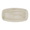 Churchill Stonecast Canvas Natural Chef's Oblong Plates 350x187mm (Pack of 6) - HR358 Plates Churchill Super Vitrified