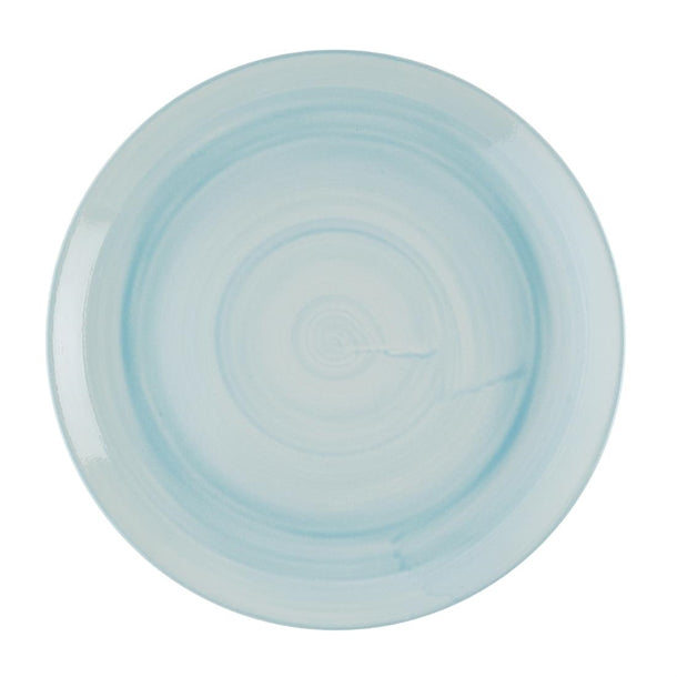 Churchill Stonecast Canvas Breeze Evolve Coupe Plates 220mm (Pack of 12) - HR366 Plates Churchill Super Vitrified