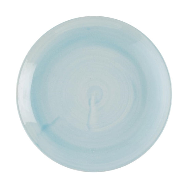Churchill Stonecast Canvas Breeze Evolve Coupe Plates 165mm (Pack of 12) - HR367 Plates Churchill Super Vitrified