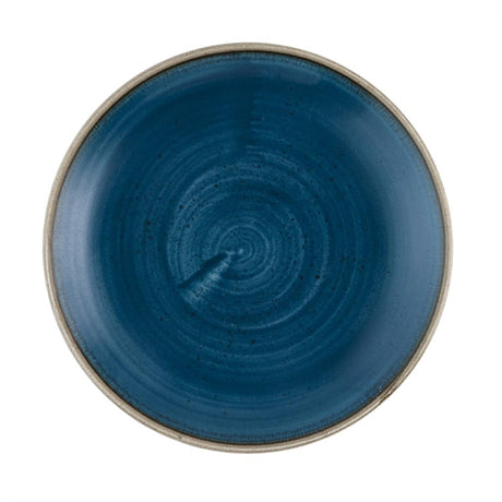 Churchill Stonecast Java Blue Evolve Coupe Plates 165mm (Pack of 12) - HR383 Plates Churchill Super Vitrified