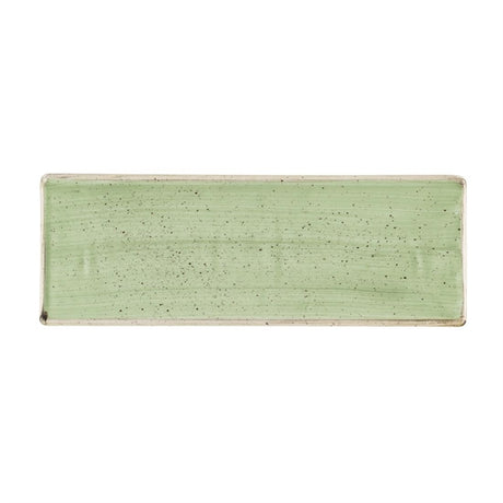 Churchill Stonecast Sage Green Oblong Plates 250 x 90mm (Pack of 6) - HR414 Plates Churchill Super Vitrified