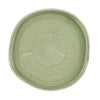 Churchill Stonecast Sage Green Organic Walled Plates 206mm (Pack of 6) - HR415 Plates Churchill Super Vitrified