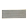 Churchill Stonecast Grey Oblong Plates 250 x 90mm (Pack of 6) - HR421 Plates Churchill Super Vitrified