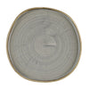 Churchill Stonecast Grey Organic Walled Plates 257mm (Pack of 6) - HR423 Plates Churchill Super Vitrified