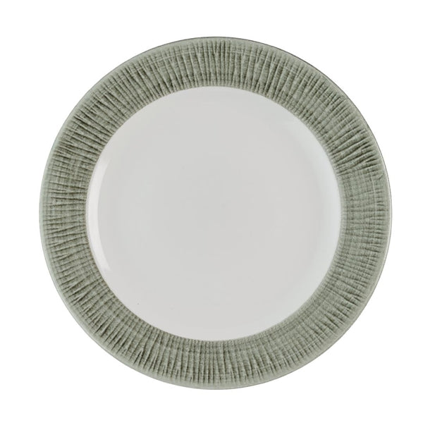 Churchill Bamboo Ceramic Spinwash Alpine Plates 206mm (Pack of 12) - HR431 Plates Churchill Super Vitrified