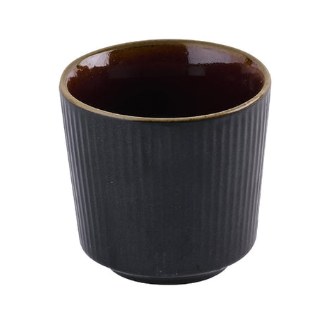Churchill Tokyo Black Unhandled Cups 236ml (Pack of 12) - HR450 Cups and Mugs Churchill Super Vitrified