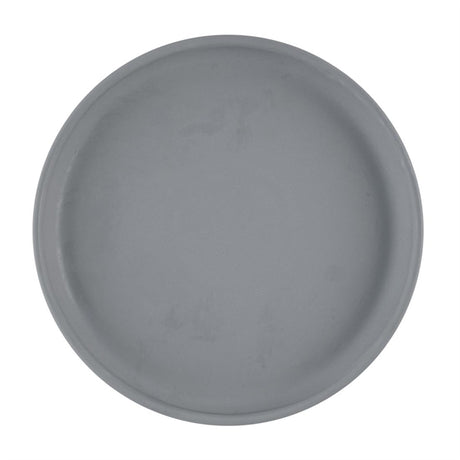 Churchill Emerge Seattle Grey Walled Plates 206mm (Pack of 6) - HR466 Plates Churchill Super Vitrified
