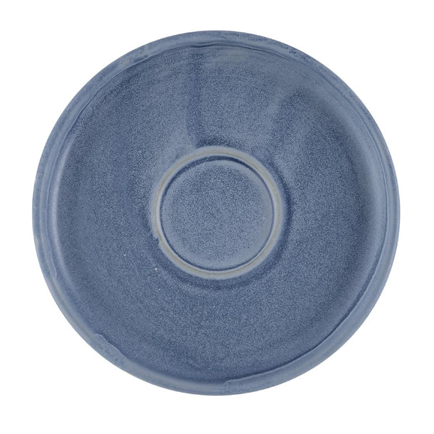Churchill Emerge Oslo Blue Saucers 181mm (Pack of 6) - HR474 Churchill Super Vitrified Churchill Super Vitrified   