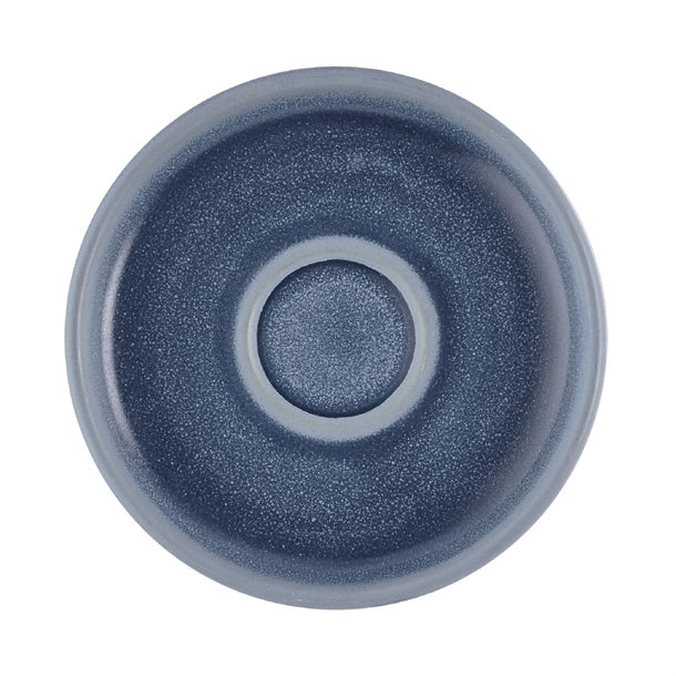Churchill Emerge Oslo Blue Saucers 128mm (Pack of 6) - HR475 Churchill Super Vitrified Churchill Super Vitrified   