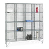 Sixteen Compartment Mesh Locker 457mm Deep - HR523 Wire Mesh Lockers Elite Lockers   