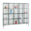 Twenty Compartment Mesh Locker 457mm Deep - HR525 Wire Mesh Lockers Elite Lockers   