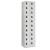 Twenty Door Personal Effects Locker Grey Electronic Four-Digit Lock - HR545 Personal Effects Lockers Elite Lockers   