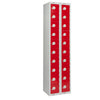 Twenty Door Personal Effects Locker Red Camlock - HR551 Personal Effects Lockers Elite Lockers   