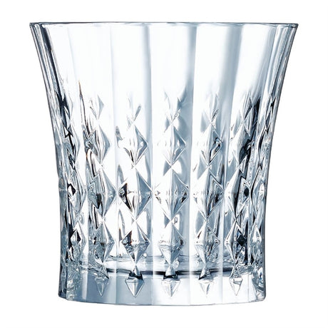 Cristal d'Arques Lady Diamond Old Fashioned Glasses 270ml (Pack of 8) - HY878 Cocktail Glasses Cristal d'Arques   